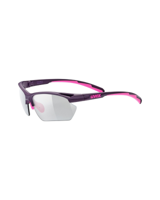 Slnečné okuliare UVEX sportstyle 802 V small purple pink mat