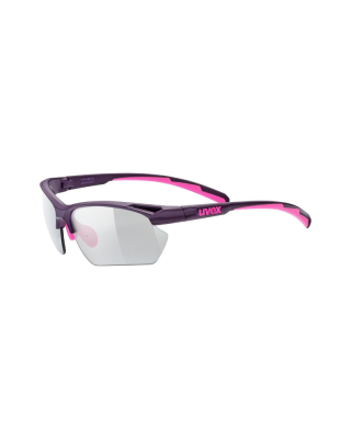 Sunglasses UVEX sportstyle 802 V small purple pink mat