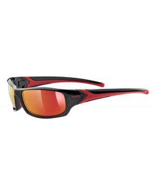 Slnečné okuliare UVEX  sportstyle 211 black red