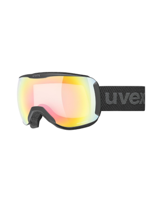 Lyžiarske okuliare UVEX DOWNHILL 2100 V black mat/rainbow S1-3