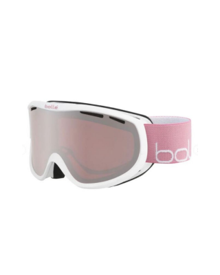 Lyžiarske okuliare BOLLÉ SIERRA white a pink shiny - Vermillon gun CAT 2 sú