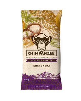 CHIMPANZEE ENERGY BAR crunchy peanut  55g