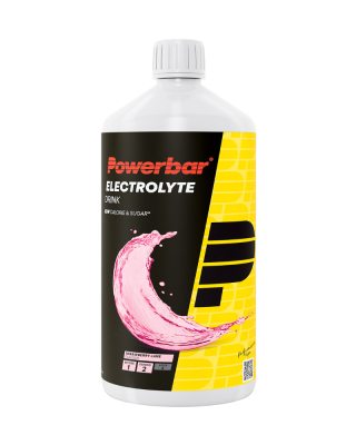 Elektrolytový sirup POWERBAR - jahoda, limetka 1L