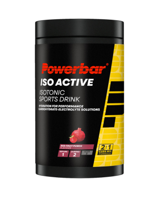 Power bar Iso Active - izotonický sportovní nápoj červené ovoce 600 g