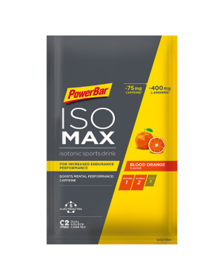 Power bar IsoMAX - iontový nápoj červený pomeranč 50 g