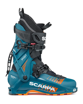 Skialpové lyžaře SCARPA F1 GT Man Petrol oranžová