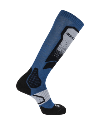 Socks Salomon S/MAX M Dazzling Blue/white/black