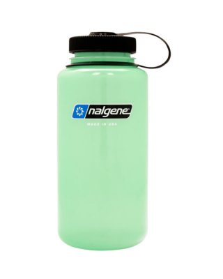 Láhev NALGENE 1l glow green / black cap